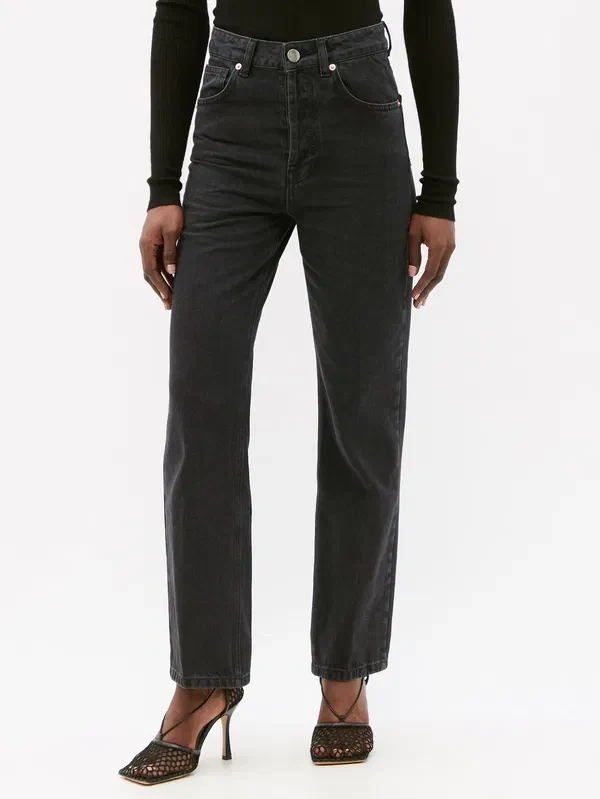 Raey Black Find Straight Leg Denim Jeans - Imagen 2