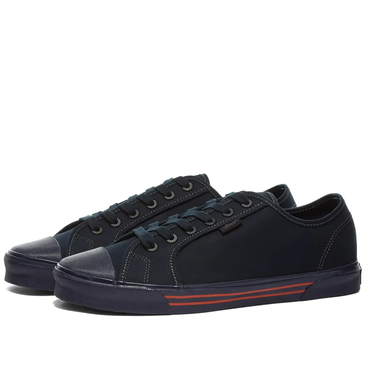 Nigel Cabourn UA OG STYLE 23 LX Ventile Black Navy Sneakers Trainers - Imagen 2