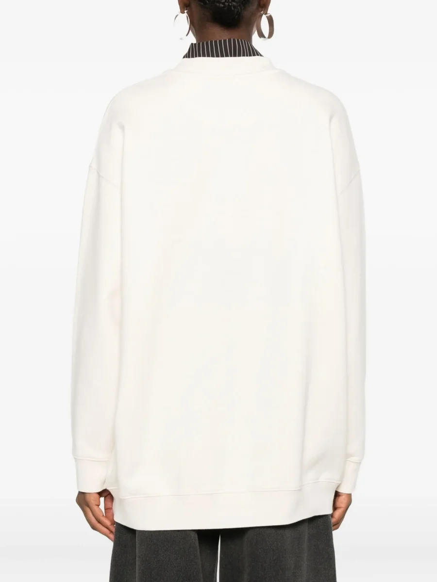 Anine Bing Logo Embroidered Tyler Sweatshirt - Imagen 5
