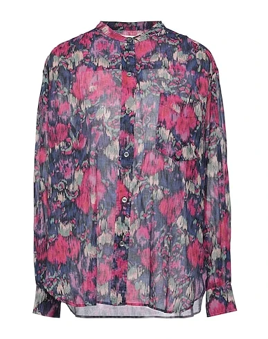 Isabel Marant Etoile Floral Pink Purple Chemise Mexika Shirt - Imagen 3