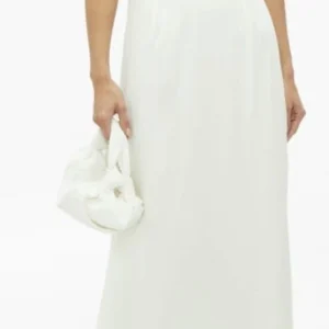 Julie De Libran Bridal White Puff Sleeve Wedding Dress