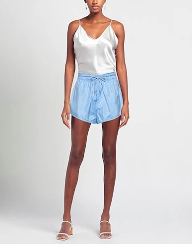 Isabel Marant Lysmee Blue Side-tie Track Boxer Shorts - Imagen 3