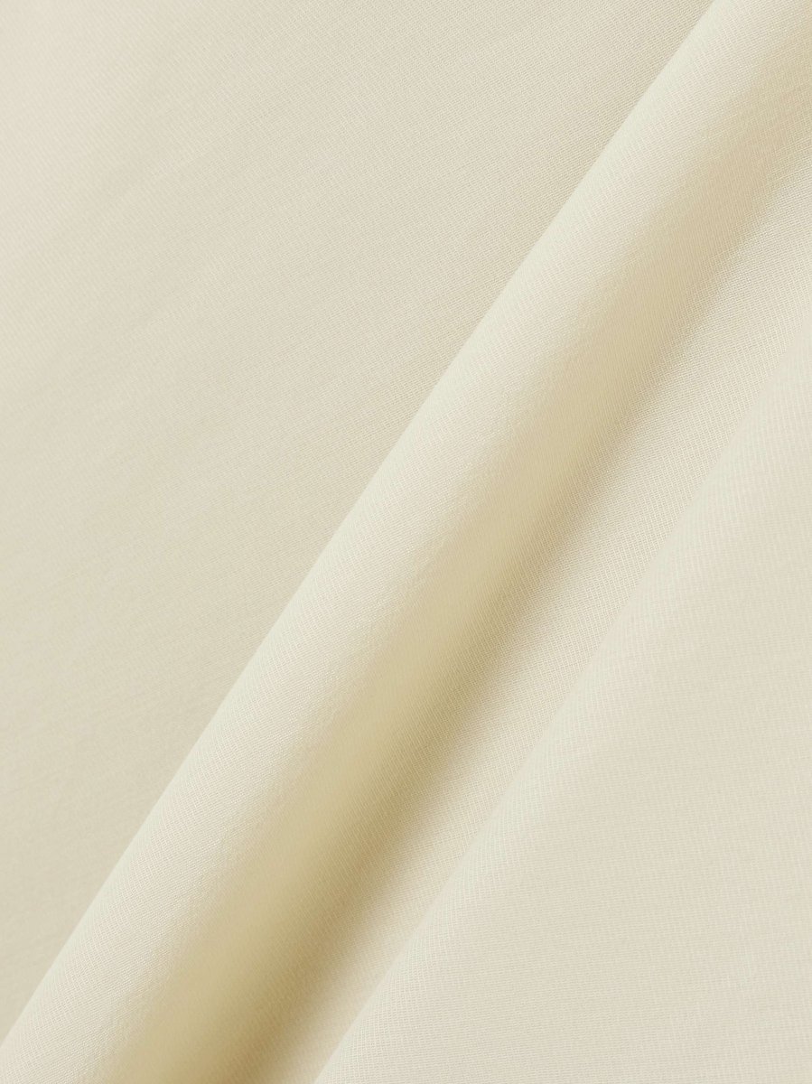 St Agni Dove Ivory Draped Cowl Dress - Imagen 6