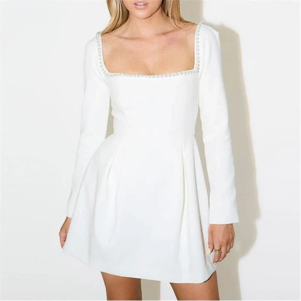 Odd Muse White Pearl The Ultimate Muse Dress - Imagen 4