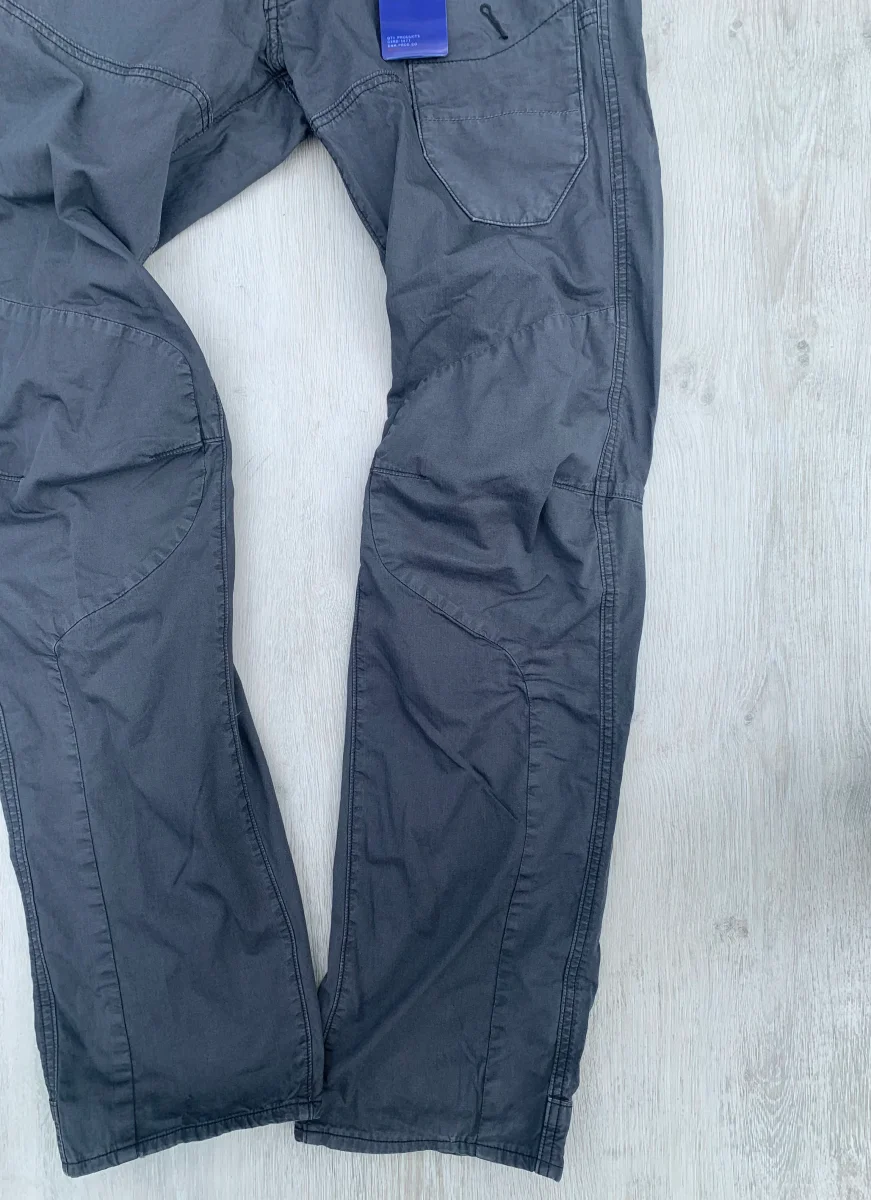 G-Star 5620 Skiff 3D Tapered Grey Battle Twill Trousers Pants - Imagen 4