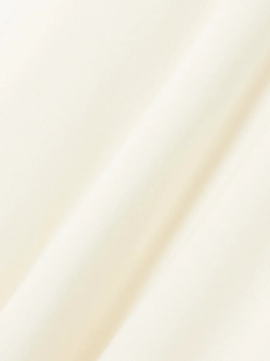 The Frankie Shop Eve Cream Merino Wool Turtleneck Sweater Jumper - Imagen 7