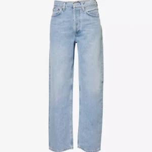 Agolde Henson Baggy Taper Denim Jeans in Replica