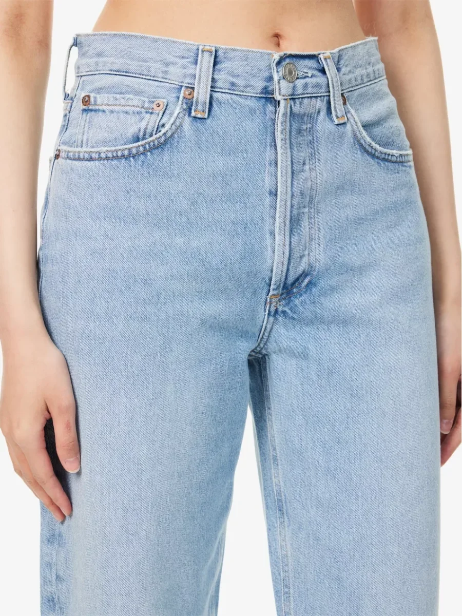 Agolde Henson Baggy Taper Denim Jeans in Replica - Imagen 9