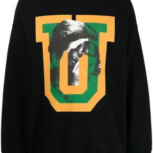 Undercover Psychophilia U Graphic Print Cotton Sweatshirt