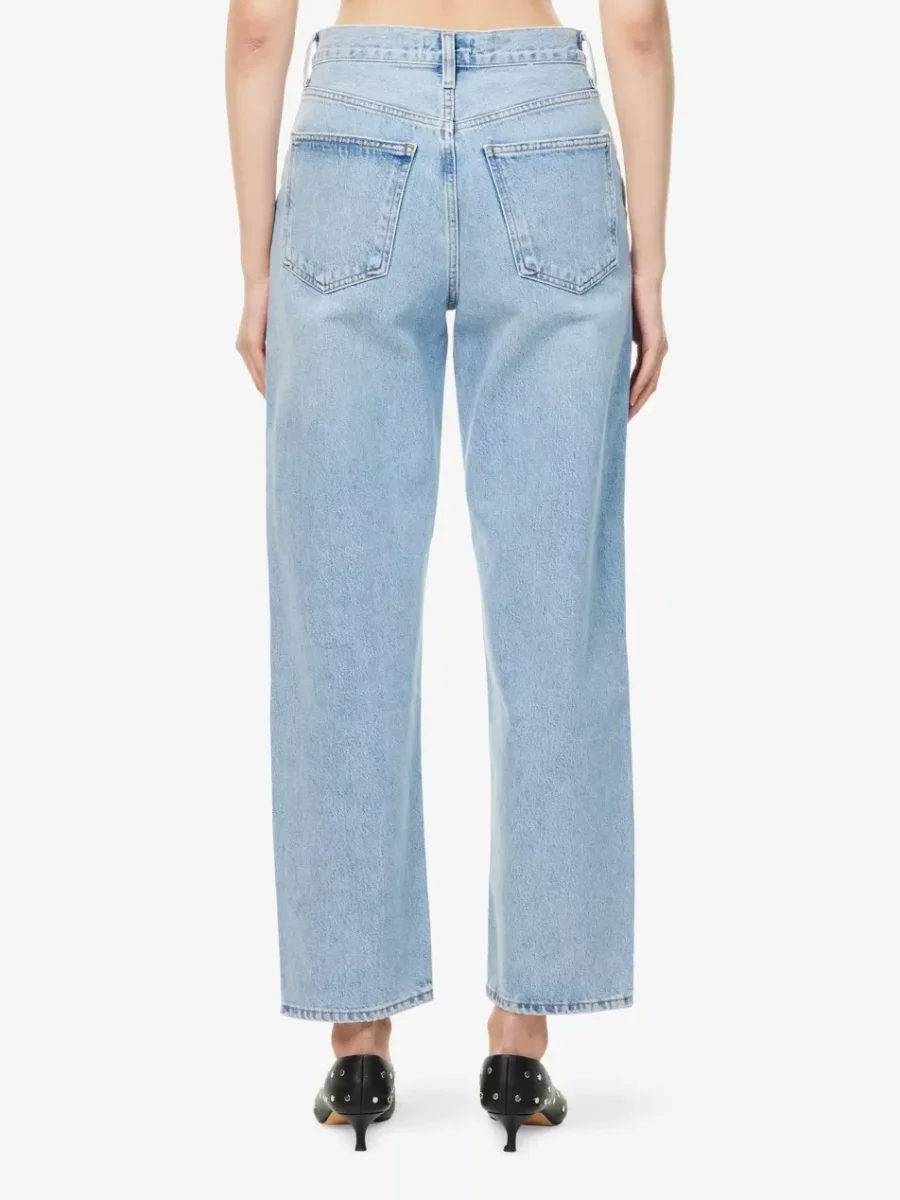Agolde Henson Baggy Taper Denim Jeans in Replica - Imagen 8