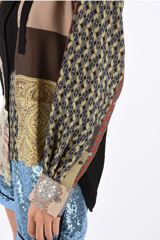 Conner Ives The Reconstituted Scarf Vintage Shirt (IMPERFECT) - Imagen 8