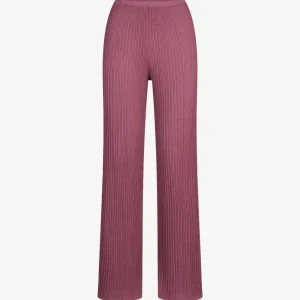 Skims Straight-Leg Sheer Knit Trousers