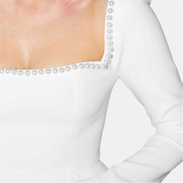 Odd Muse White Pearl The Ultimate Muse Dress - Imagen 7