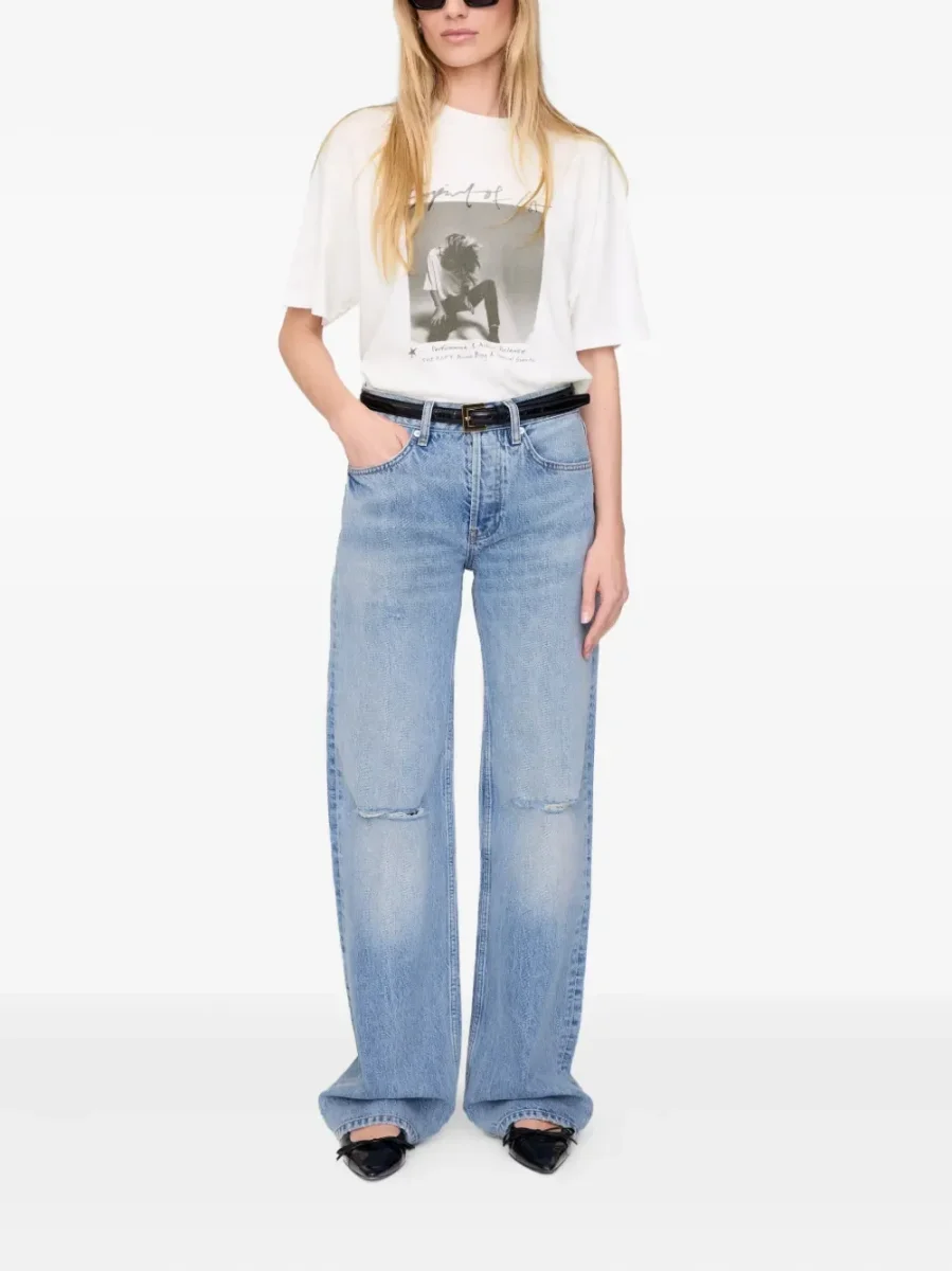 Anine Bing Ashton Photograph Print T-shirt - Imagen 3