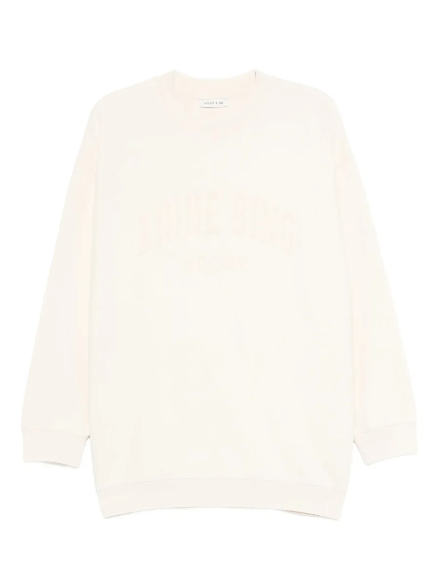Anine Bing Logo Embroidered Tyler Sweatshirt - Imagen 4