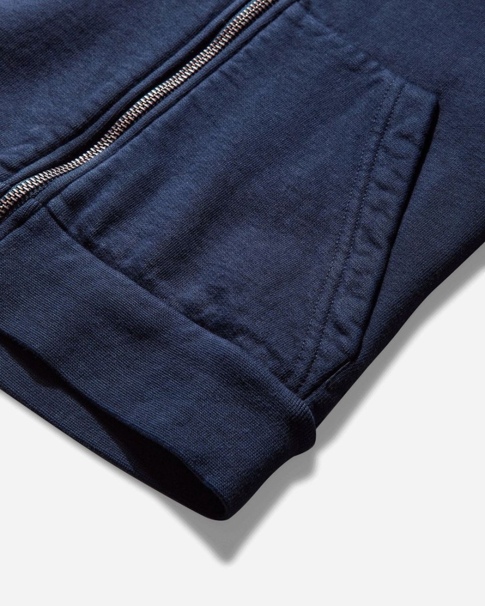 Ottolinger Navy Blue Fitted Zip Hoodie - Imagen 9