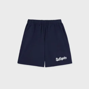 Sporty & Rich Navy Los Angeles Dodgers Gym Shorts
