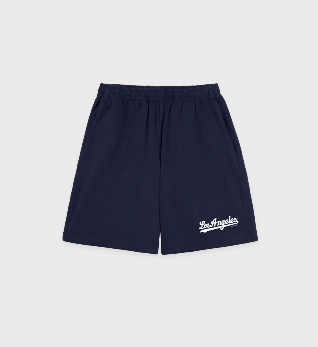 Sporty & Rich Navy Los Angeles Dodgers Gym Shorts - Imagen 2