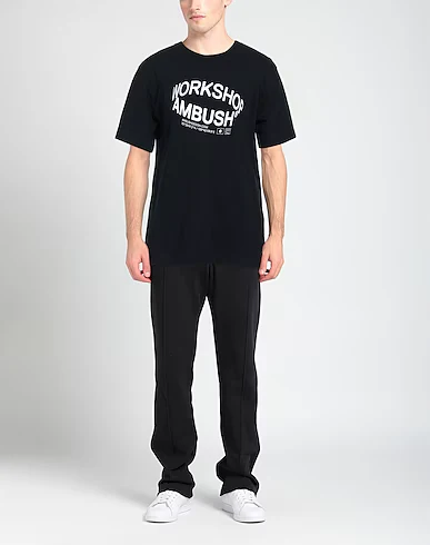 AMBUSH Workshop Black Revolve Logo T-Shirt - Imagen 7