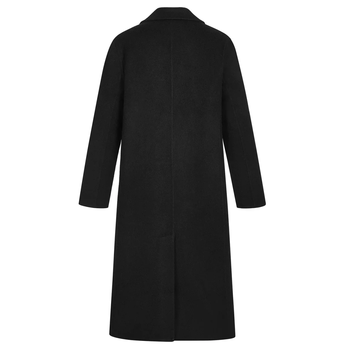 Raey Black Double Breasted Wool Coat - Imagen 3