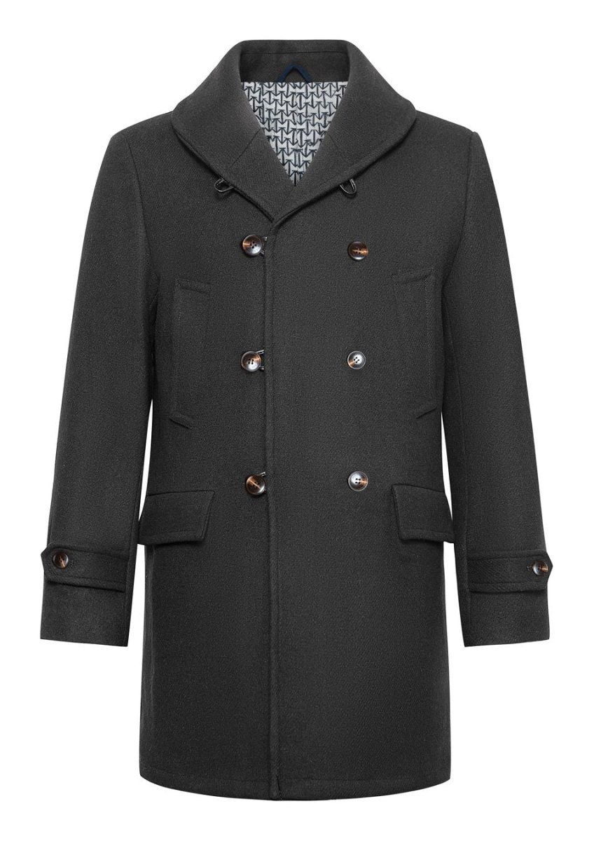 Moncrief Double Breasted Dark Green Coat - Imagen 2