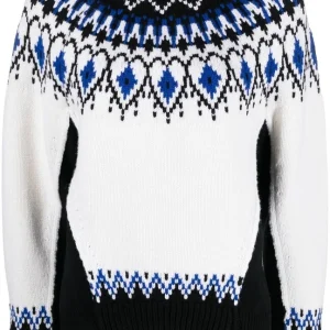 Alexander McQueen Fair Isle Intarsia Wool Jumper