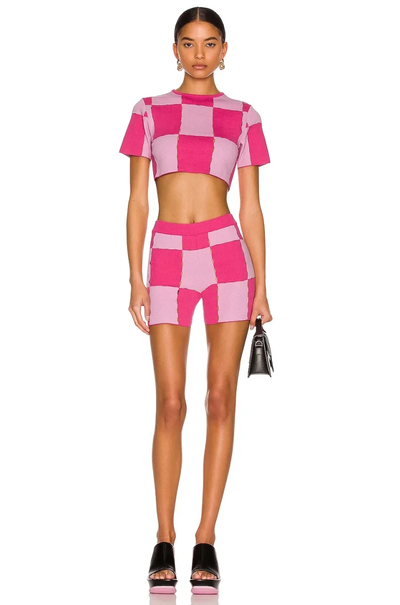 Jacquemus Le Maille Gelato Pink Knit Top - Imagen 9