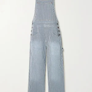 Isabel Marant Madeline Striped Denim Jumpsuit