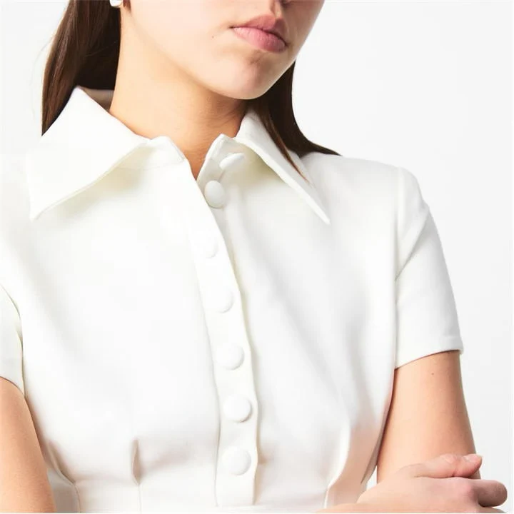 Odd Muse Om The Ultimate Muse Collared Mini Dress - Imagen 9