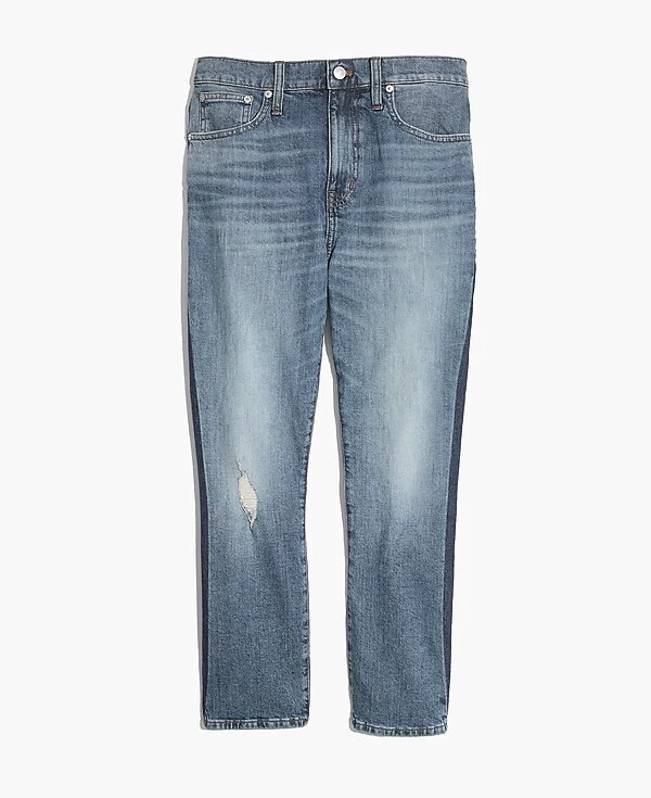 Madewell High-Rise Slim Raebrook Wash Boyjean Relaxed Leg Denim Jeans - Imagen 4