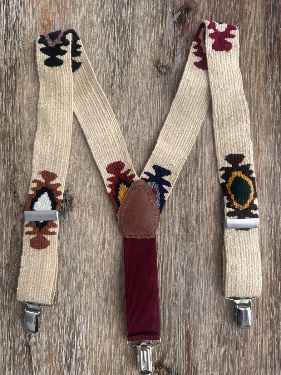 Tirantes tejidos Beige