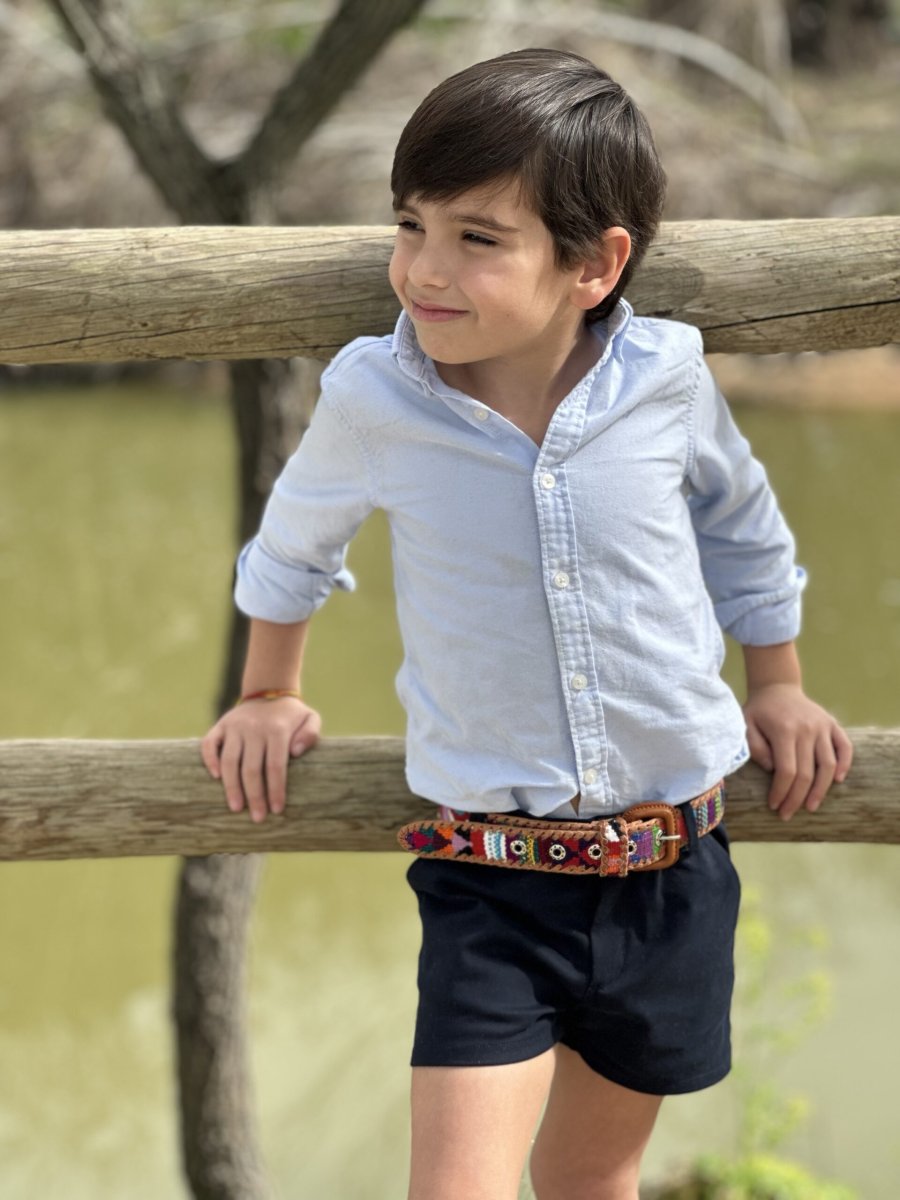 Pantalón chino marino - Imagen 4