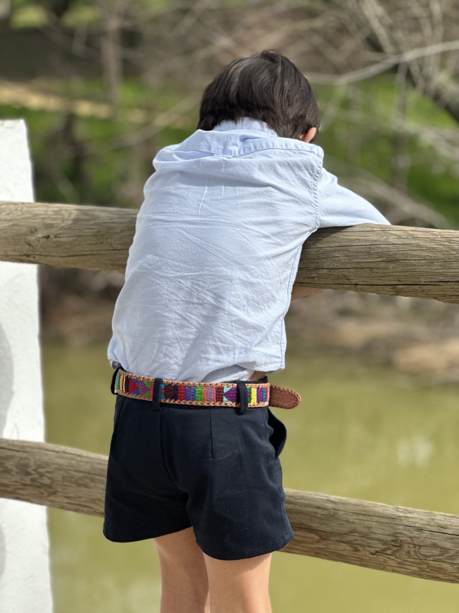 Pantalón chino marino - Imagen 3
