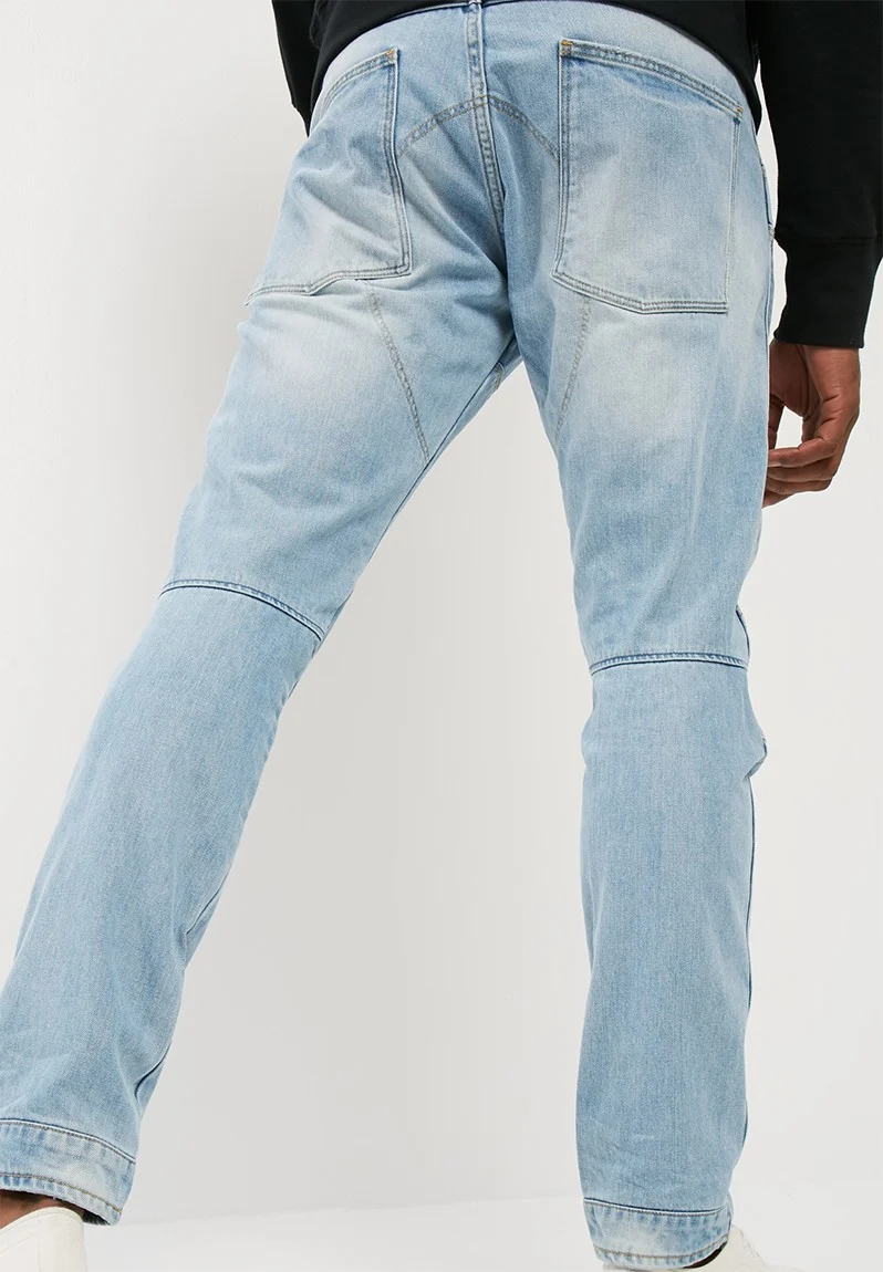 G-Star 5620 Slim Nippon Denim Light Aged Blue Jeans - Imagen 5