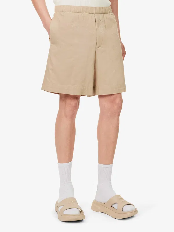 Givenchy Monogramed Print Beige Short - Imagen 4