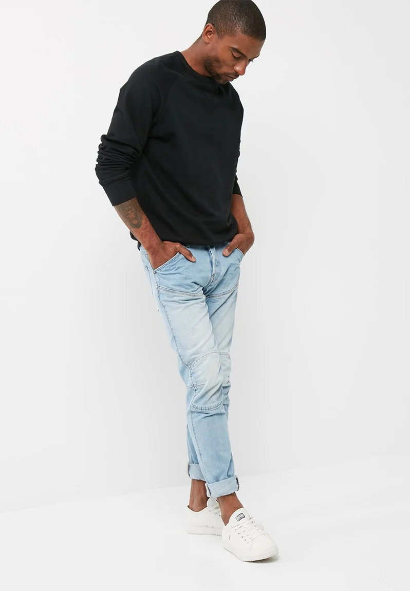 G-Star 5620 Slim Nippon Denim Light Aged Blue Jeans - Imagen 3