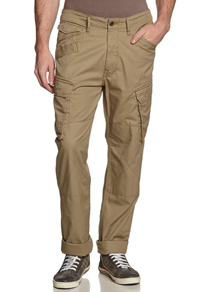 G-Star Rovic Desert Cargo Khaki Field Twill Trousers