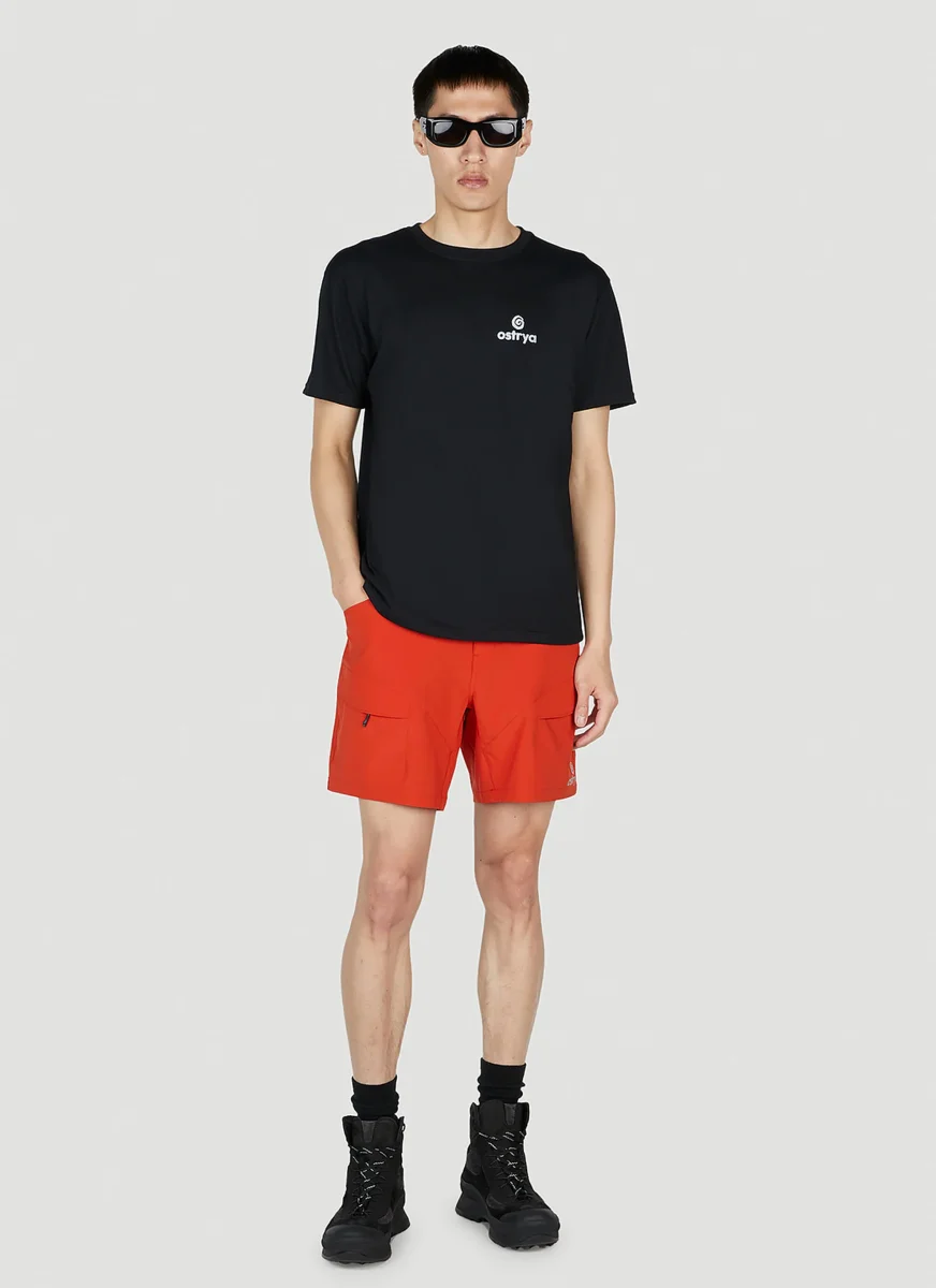 Ostrya Yarrow Hiking Shorts In Orange - Imagen 3