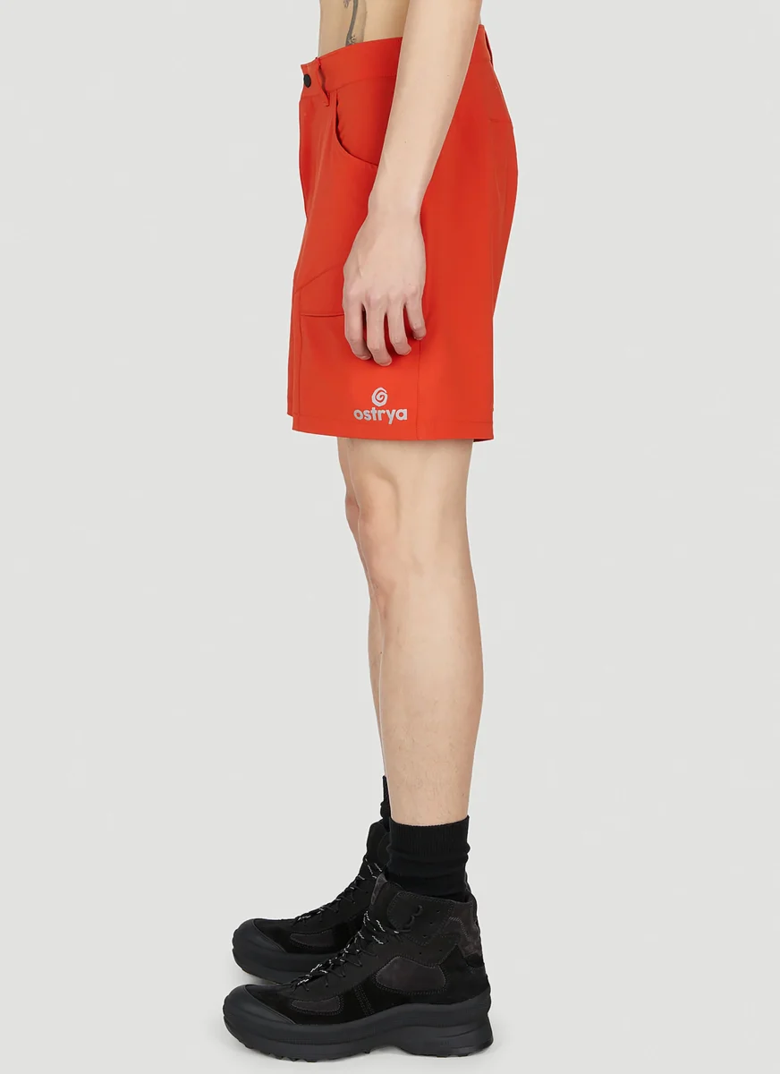 Ostrya Yarrow Hiking Shorts In Orange - Imagen 4