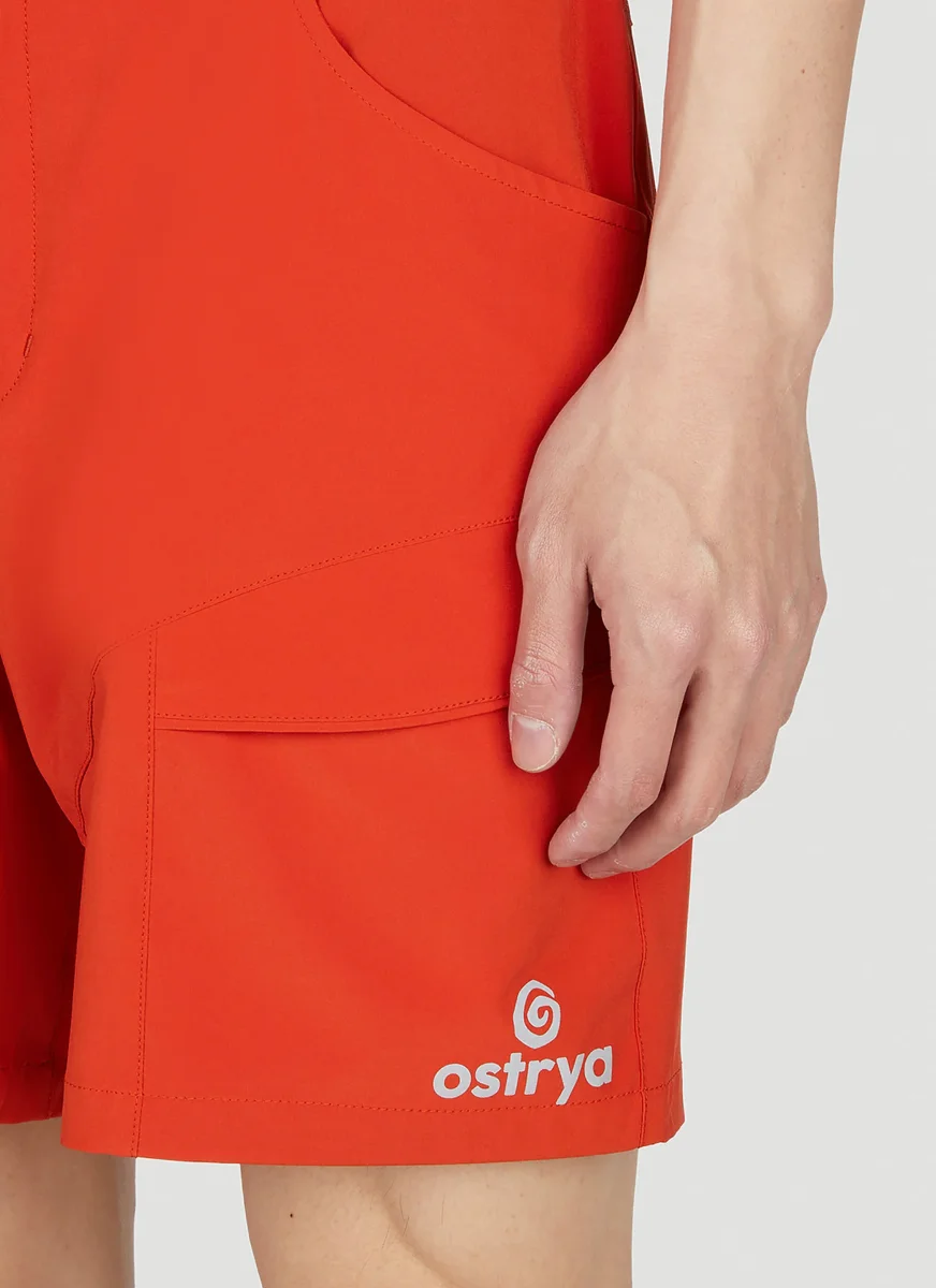 Ostrya Yarrow Hiking Shorts In Orange - Imagen 6