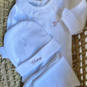 Pack body cuello batista, gorro y polaina personalizado