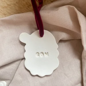 Papá noel arcilla personalizable