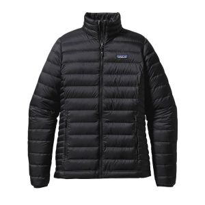 Parka Pluma Down Sweater Jacket Mujer Negro