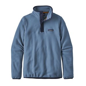 Polar Micro-D Snap-T Pullover Mujer Azul