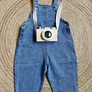 Peto denim bolsillo