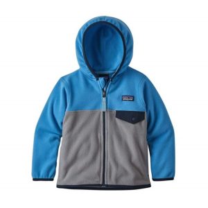 Polar Micro-D Snap-T Jacket Bebé Azul / Gris