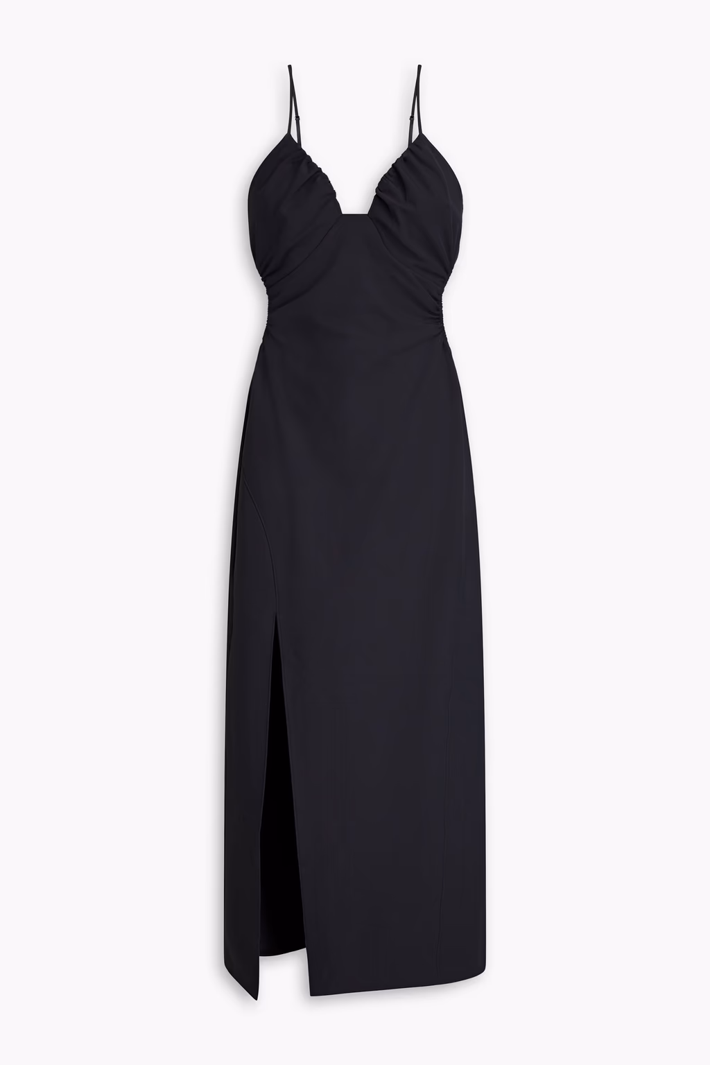 Cinq À Sept Black Adria Cutout Stretch-Crepe Midi Dress - Imagen 3