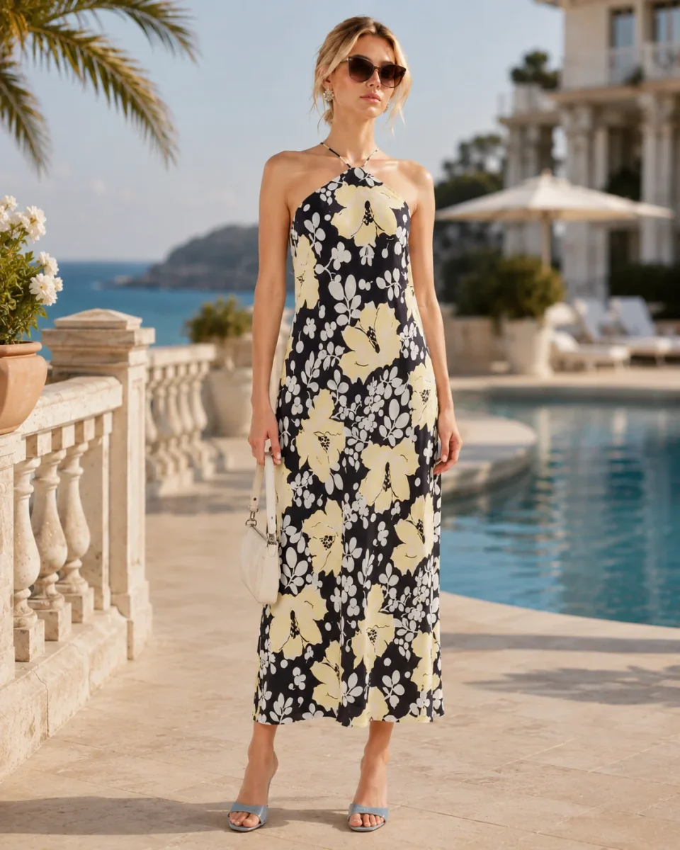 Rixo London Hayley Floral Print Silk Midi Dress - Imagen 2