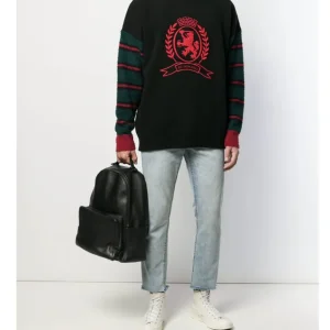 TOMMY HILFIGER Collection Turtle Neck Crest Wool Cashmere Jumper