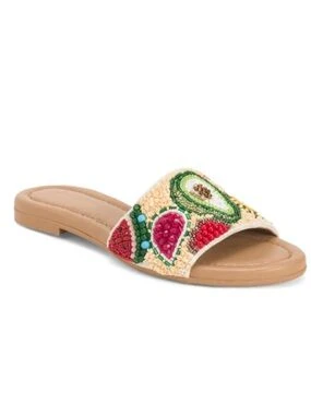 Caroline Constas Beaded Tutti Fruiti Sandals (EX-DISPLAY) - Imagen 3
